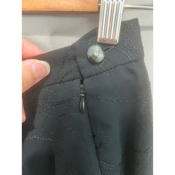 Black Peace Now Sz M Grunge Y2K Goth Skirt Japan Jirai Kei Style BPN Peasant - Picture 7 of 14